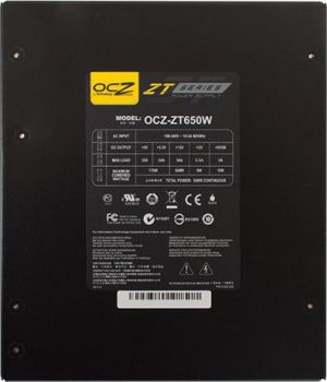 Zasilacz OCZ ZT 650W (ZT650W-UK) +KABEL 3