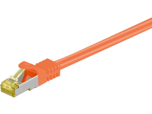 MicroConnect S/FTP CAT7 3m Orange LSZH - SFTP703O 1