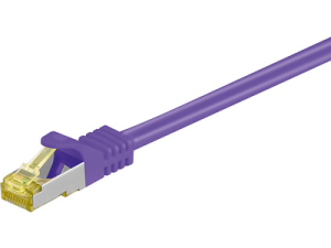 MicroConnect S/FTP CAT7 7.5m Purple LSZH - SFTP7075P 1