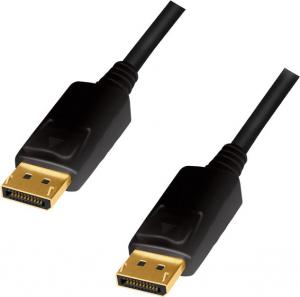 Kabel LogiLink DisplayPort - DisplayPort 3m czarny (CD0102) 1