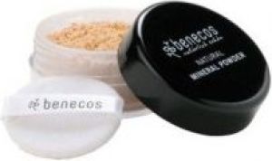 Benecos Sypki puder mineralny jasny piasek Light Sand 10g 1