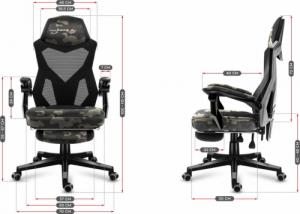 Fotel Huzaro Combat 3.0 moro 15