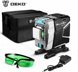 Deko Laser płaszczyznowy DKLL12TDP02 Zestaw 1 zielony 30 m 1