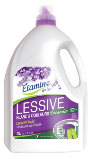 Etamine du Lys Płyn do prania tkanin kolorowych i białych organiczna lawenda i pomarańcza 3L 1