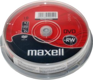 Maxell DVD-RW 4.7GB 2X 10szt. (275892.05.TW) 2