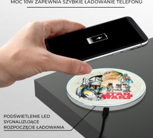 Ładowarka Babaco Gwiezdne Wojny 002 Indukcyjna 2 A (SWCHWSW002) 6