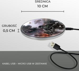 Ładowarka Babaco Gwiezdne Wojny 007 Indukcyjna 2 A (SWCHWSW007) 2