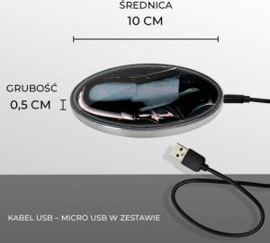 Ładowarka Babaco Darth Vader 004 Indukcyjna 2 A (SWCHWVAD004) 2