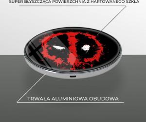 Ładowarka Babaco Deadpool 001 Indukcyjna 2 A (MCHWDPOOL001) 3
