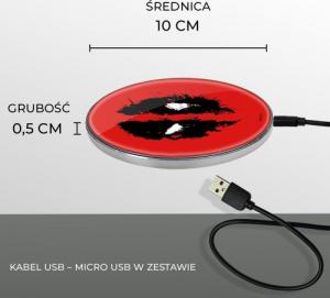 Ładowarka Babaco Deadpool 002 Indukcyjna 2 A (MCHWDPOOL002) 2