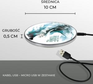 Ładowarka Babaco Kraina Lodu 001 Indukcyjna 2 A (DCHWFROZEN001) 2