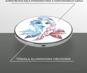 Ładowarka Babaco Kraina Lodu 002 Indukcyjna 2 A (DCHWFROZEN002) 3