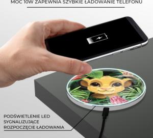 Ładowarka Babaco Simba i Przyjaciele 001 Indukcyjna 2 A (DCHWSIMBAF001) 4