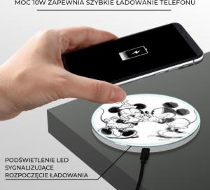 Ładowarka Babaco Minnie i Mickey 002 Indukcyjna 2 A (DCHWMM002) 4