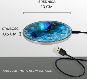 Ładowarka Babaco Abstrakt 001 Indukcyjna 2 A (BCHWABS001) 2