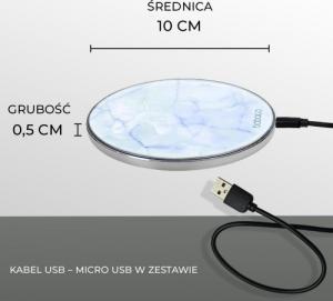 Ładowarka Babaco Abstrakt 029 Indukcyjna 2 A (BCHWABS029) 2