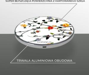 Ładowarka Babaco Kwiaty 008 Indukcyjna 2 A (BCHWFLOW008) 3