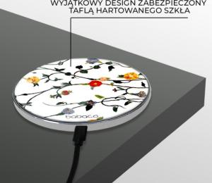 Ładowarka Babaco Kwiaty 008 Indukcyjna 2 A (BCHWFLOW008) 5