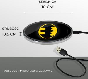 Ładowarka Babaco Batman 001 Indukcyjna 2 A (WCHWBATMAN001) 2