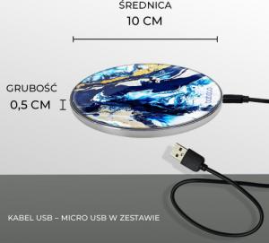 Ładowarka Babaco Abstrakt 010 Indukcyjna 2 A (BCHWABS010) 2