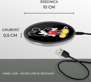 Ładowarka Babaco Mickey 001 Indukcyjna 2 A (DCHWMIC001) 2