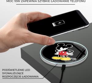 Ładowarka Babaco Mickey 001 Indukcyjna 2 A (DCHWMIC001) 4