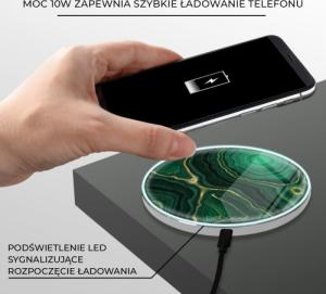 Ładowarka Babaco Marble 001 Indukcyjna 2 A (BCHWMRB001) 3