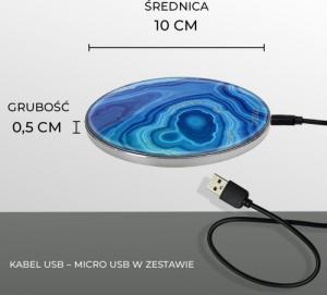 Ładowarka Babaco Marble 004 Indukcyjna 2 A (BCHWMRB004) 3