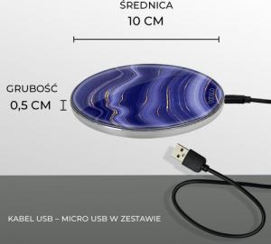 Ładowarka Babaco Marble 005 Indukcyjna 2 A (BCHWMRB005) 2