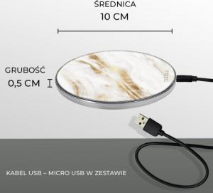 Ładowarka Babaco Marble 013 Indukcyjna 2 A (BCHWMRB013) 2