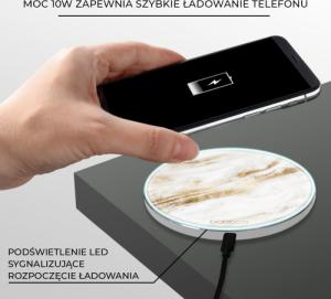 Ładowarka Babaco Marble 013 Indukcyjna 2 A (BCHWMRB013) 4