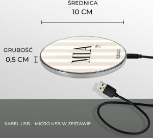 Ładowarka Babaco Monogram 006 Indukcyjna 2 A (BCHWPER006) 2