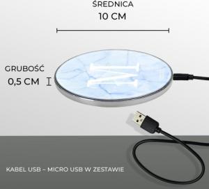 Ładowarka Babaco Monogram 016 Indukcyjna 2 A (BCHWPER016) 2