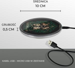 Ładowarka Babaco Harry Potter 019 Indukcyjna 2 A (WCHWHARRY008) 2
