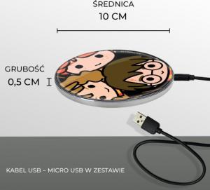 Ładowarka Babaco Harry Potter 025 Indukcyjna 2 A (WCHWHARRY010) 2