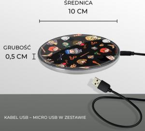 Ładowarka Babaco Harry Potter 026 Indukcyjna 2 A (WCHWHARRY011) 2