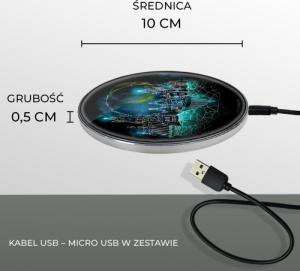 Ładowarka Babaco Harry Potter 036 Indukcyjna 2 A (WCHWHARRY013) 2