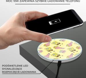 Ładowarka Babaco SpongeBob 001 Indukcyjna 2 A (NCHWSBOB001) 3