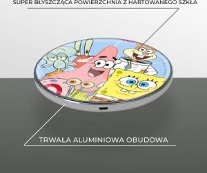 Ładowarka Babaco SpongeBob 002 Indukcyjna 2 A (NCHWSBOB002) 4