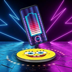 Ładowarka Babaco SpongeBob 003 Indukcyjna 2 A (NCHWSBOB003) 10