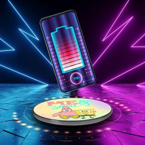 Ładowarka Babaco SpongeBob 004 Indukcyjna 2 A (NCHWSBOB004) 8