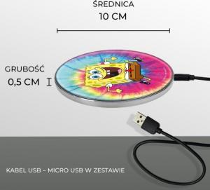 Ładowarka Babaco SpongeBob 006 Indukcyjna 2 A (NCHWSBOB006) 2