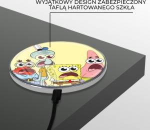 Ładowarka Babaco SpongeBob 008 Indukcyjna 2 A (NCHWSBOB008) 5
