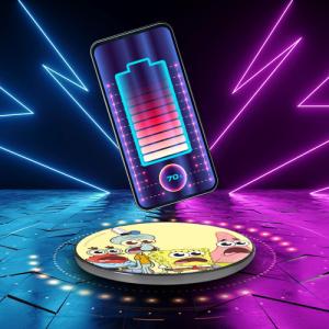 Ładowarka Babaco SpongeBob 008 Indukcyjna 2 A (NCHWSBOB008) 8