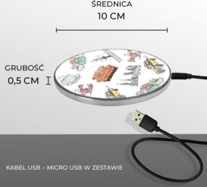 Ładowarka Babaco Friends 011 Indukcyjna 2 A (WCHWFRDS007) 2