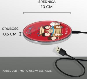 Ładowarka Babaco Friends 005 Indukcyjna 2 A (WCHWFRDS004) 2