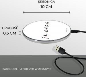 Ładowarka Babaco Friends 002 Indukcyjna 2 A (WCHWFRDS002) 2