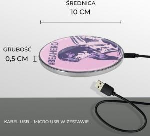Ładowarka Babaco Czarna Wdowa 004 Indukcyjna 2 A (MCHWBWIDOW001) 2