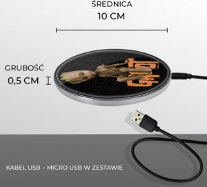 Ładowarka Babaco Groot 005 Indukcyjna 2 A (MCHWGRO001) 2
