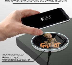 Ładowarka Babaco Groot 005 Indukcyjna 2 A (MCHWGRO001) 4